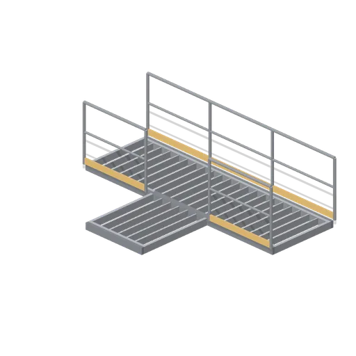 Greybox catwalk tee junction (Modular Greybox Architecture Kit)