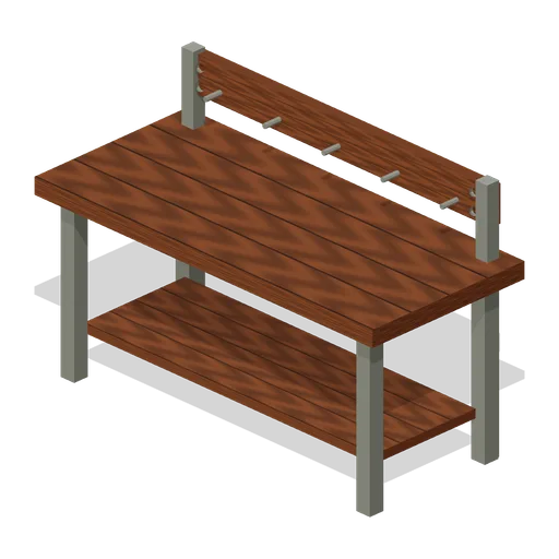 Reclamation Yard: Heavy repair workbench