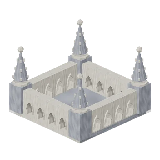 Bell Tower Parapet (Vampire Crypt and Gothic Cathedral)
