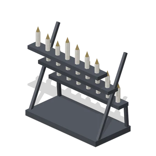 Votive Candle Rack (Vampire Crypt and Gothic Cathedral)
