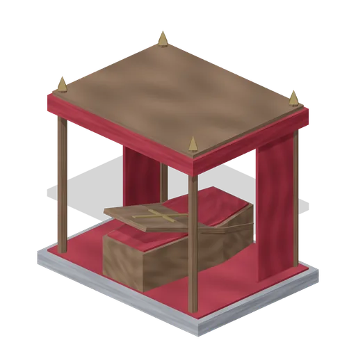 Coffin Bed (Vampire Crypt and Gothic Cathedral)