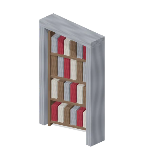 Secret Bookcase (Vampire Crypt and Gothic Cathedral)
