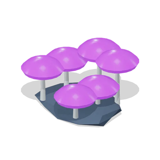 Spellcap mushroom colony (Moonsteel Convergence: MOBA collection)
