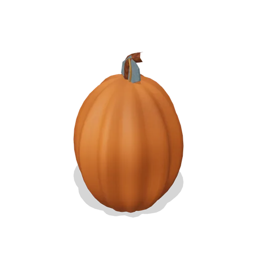 Tall ribbed harvest pumpkin (Hollowwick Halloween)