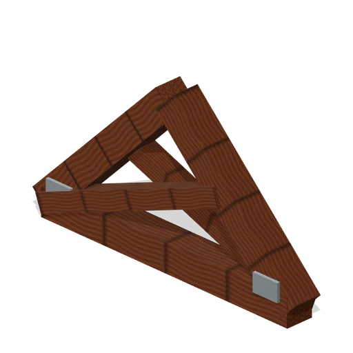 Longhouse Scissor Truss (Prehistoric Survivor Settlement)