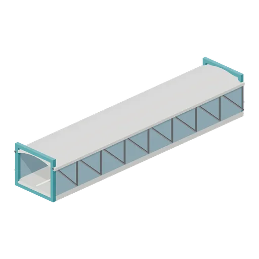Straight Skybridge Span (Arcology Towers and Skyways)