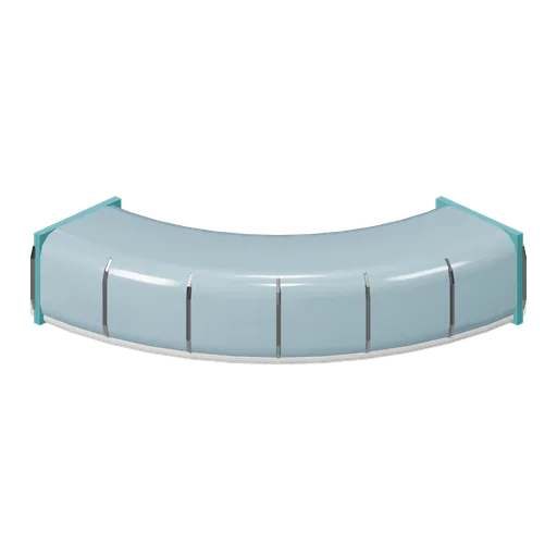Curved Skybridge Span (Arcology Towers and Skyways)