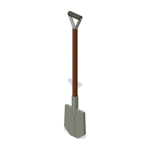 Reclamation Yard: Field trenching shovel
