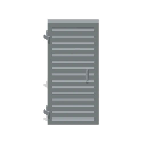 Sanitation Door (Underground Bunker and Survivor Hideout)