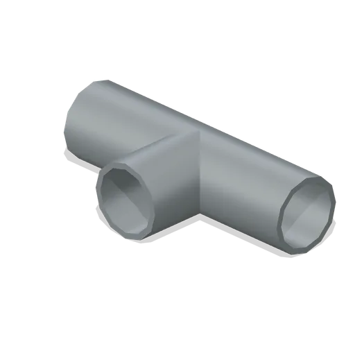 Air Duct Tee (Underground Bunker and Survivor Hideout)
