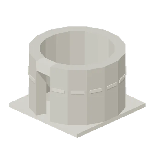 Round Tower Chamber Door (Medieval Castle Construction)