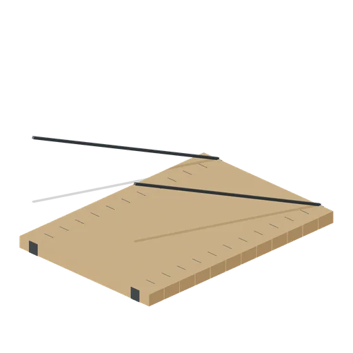Drawbridge Deck (Medieval Castle Construction)