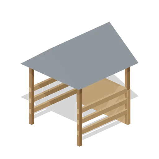 Stable Stall (Medieval Castle Construction)