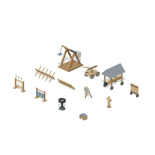 Castle Siege Camp (Medieval Castle Construction)