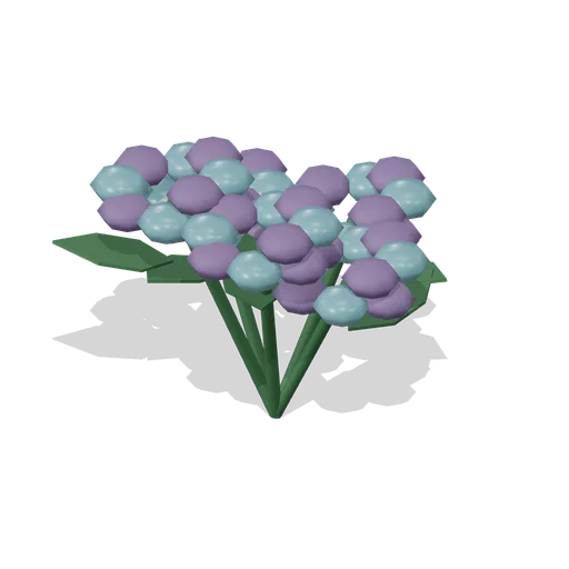 Mophead hydrangea bush (Almanac Gardens)