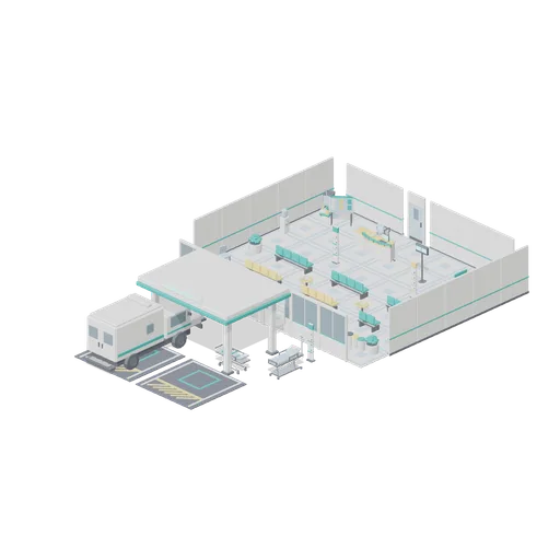 Reception And Waiting Hall (Hospital Wards and Clinic Operations)