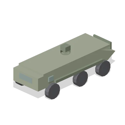 Wheeled APC (Tanks, Military Vehicles and Field Camp)
