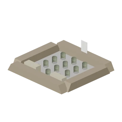 Fuel Dump Berm (Armoured Column and Field Camp)