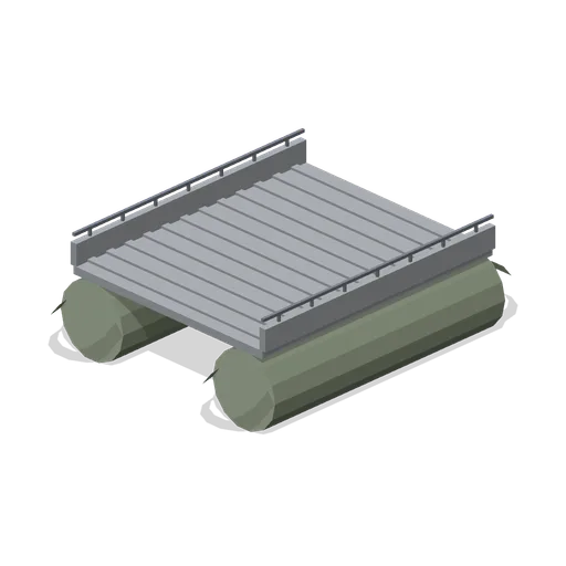 Pontoon Bridge Span (Armoured Column and Field Camp)