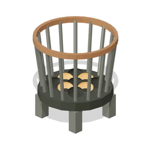 Reclamation Yard: Static ember brazier