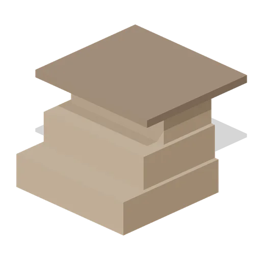 Mounting Block (Equestrian Yard and Stables)