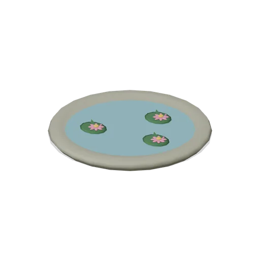 Water-lily garden pond (Almanac Gardens)
