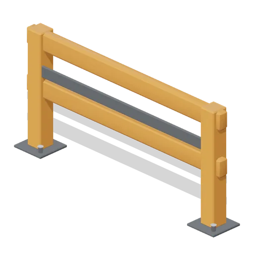 Rack end guard barrier (Hardware Store and DIY Warehouse)