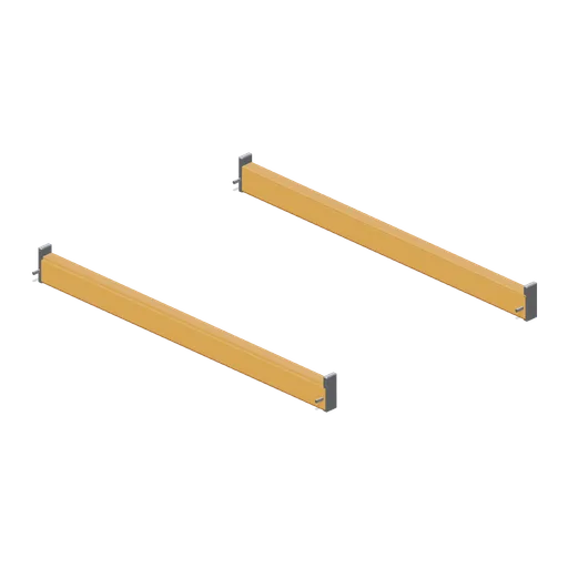 Pallet rack beam pair (Hardware Store and DIY Warehouse)