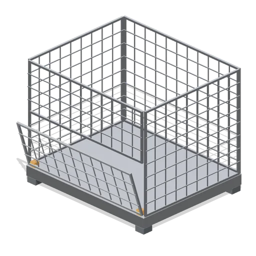 Mesh stock cage (Hardware Store and DIY Warehouse)