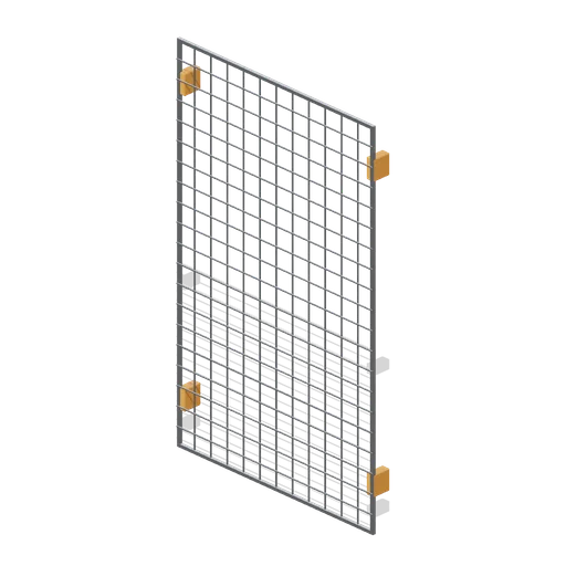 Rack safety mesh backing (Hardware Store and DIY Warehouse)