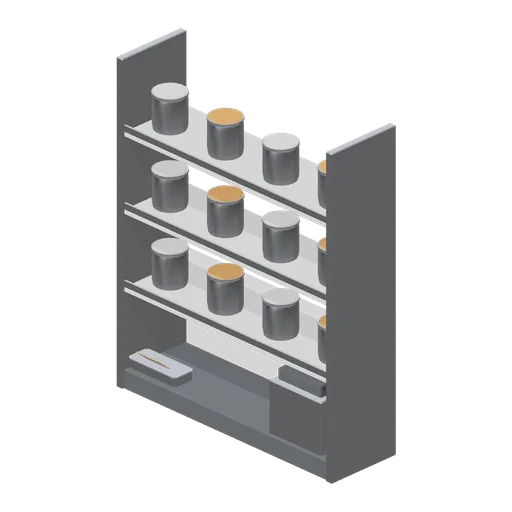Paint base and tint shelf (Hardware Store and DIY Warehouse)
