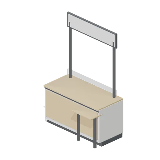 Returns and customer service desk (Hardware Store and DIY Warehouse)