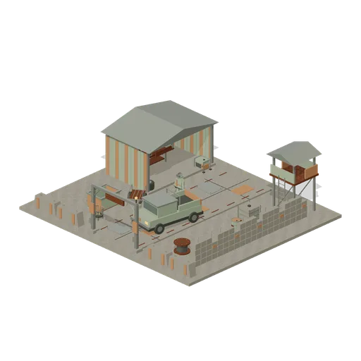 Reclamation Yard starter scene