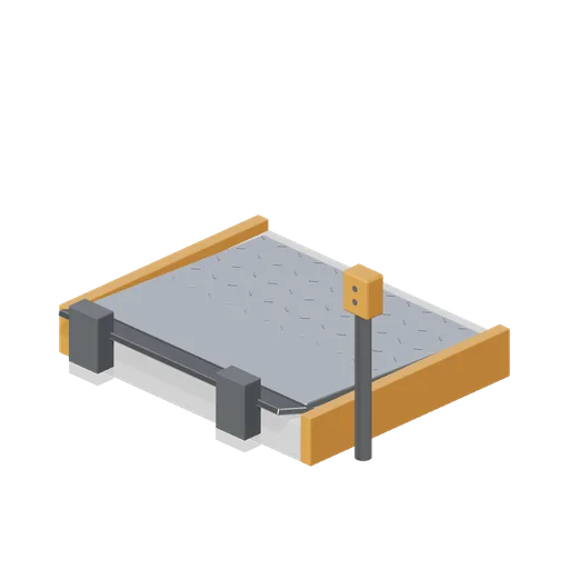 Loading bay dock leveller (Hardware Store and DIY Warehouse)