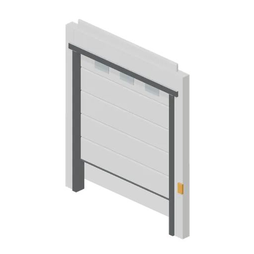 Loading bay door module (Hardware Store and DIY Warehouse)