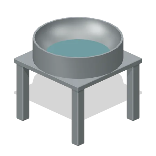 Water Bowl Stand (Animal Pens and Creature Transport)