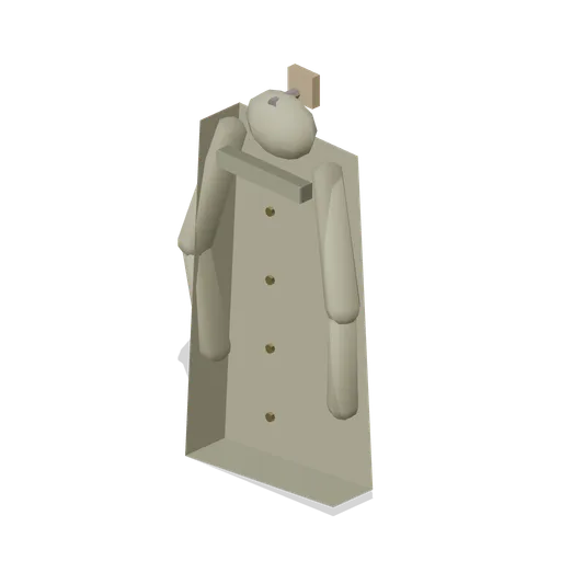Greatcoat On Peg (Trench Line 1917)