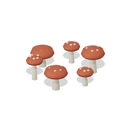 Woodland mushroom ring (Almanac Gardens)