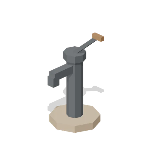 Frontier hand water pump