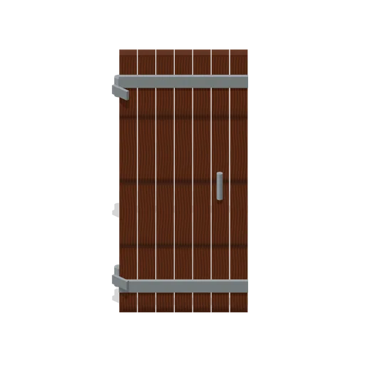 Door Plank Leaf (Modular Survival Base Builder)