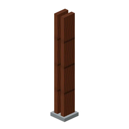 Paired Stud Post (Modular Survival Base Builder)