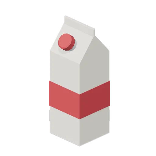 Milk Carton (Fresh Produce and Groceries)