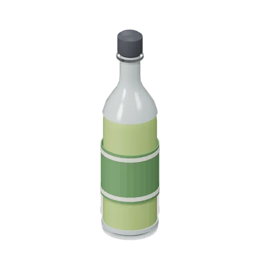 Olive Oil Bottle (Fresh Produce and Groceries)