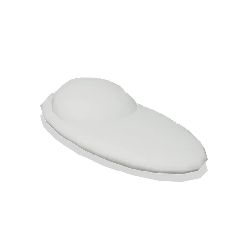Wind-shaped snowdrift (Almanac Gardens)