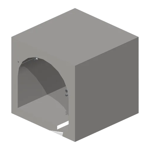 Straight mine drift 4 m (Underground Mine and Shaft Works)