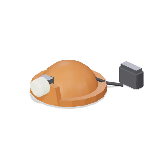 Hard hat with cap lamp (Underground Mine and Shaft Works)