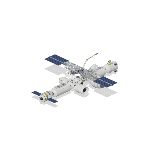 Assembled Orbital Station (Orbital Station and Docking Bays)