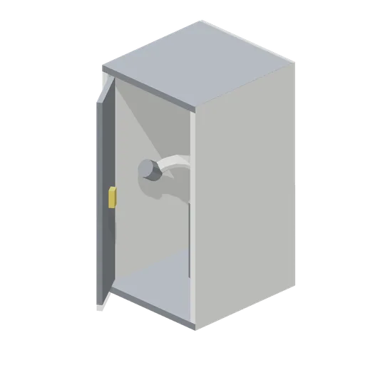 Waste and hygiene stall (Orbital Station and Docking Bays)