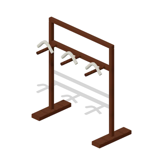 Tack Drying Rack (Creature Husbandry and Transport)