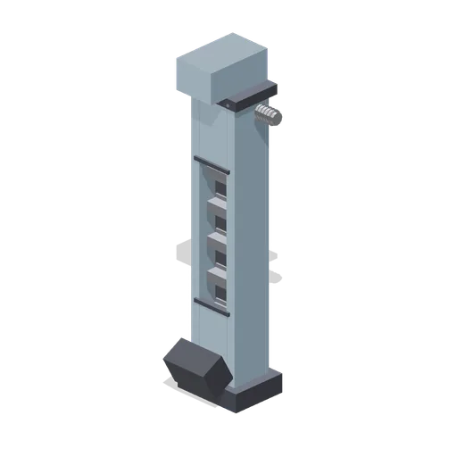 Bucket elevator with inspection window (Animated Mechanisms Kit)